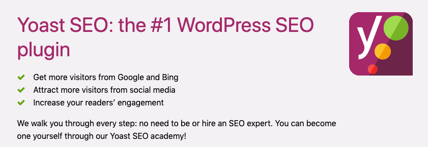 yoast seo for wordpress